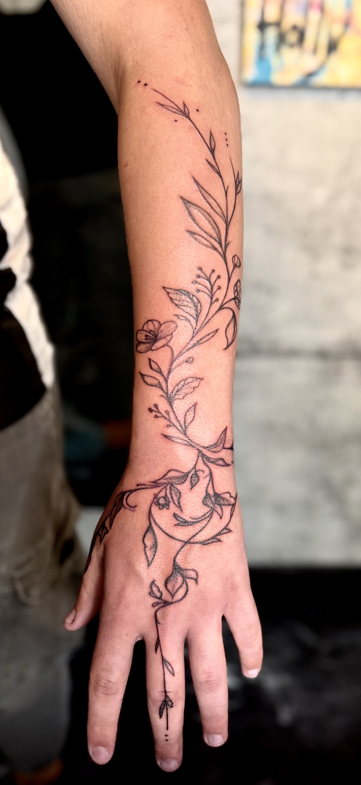 Floral Vine